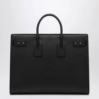 Saint Laurent Sac De Jour Large Leather Shoulder Bag In Black