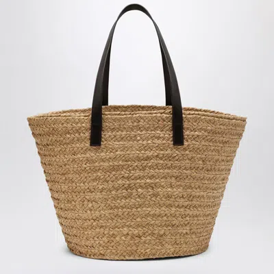 Saint Laurent Medium Tote Bag In Sand