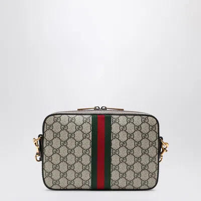 Gucci Ophidia Gg Supreme Messenger Bag In Brown