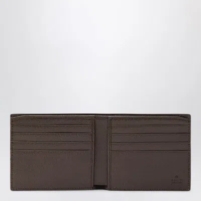Gucci Gg Long Card Holder Beige/ebony In Gray