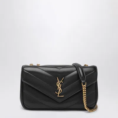 Saint Laurent Women Small Loulou Crossbody Bag In Black