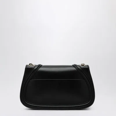 Gucci Small Blondie Leather Crossbody Bag In Black