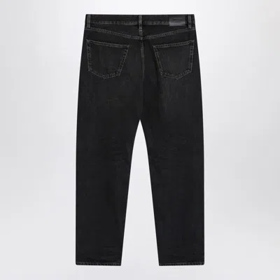Saint Laurent Mick Straight-leg Jeans In Black