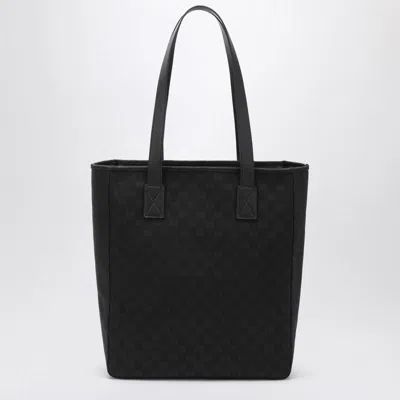 Gucci Medium Gg Canvas Tote Bag In Black