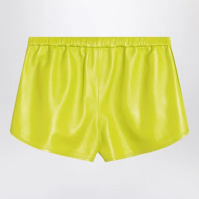Gucci Lime Shorts In In Green