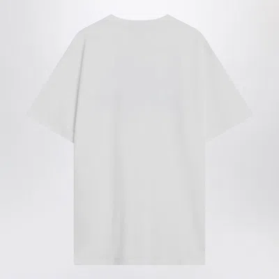 Gucci Logo Short Sleeve Crew Neck T-shirt In White