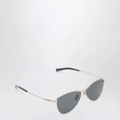 Saint Laurent Essential Aviator Sunglasses In Gray