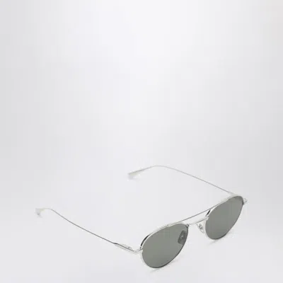 Saint Laurent Sl 97 Silver/gray Sunglasses In Gray