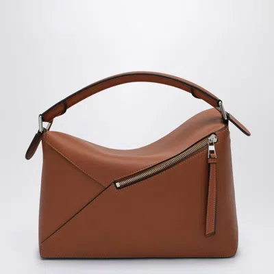 Loewe Medium Puzzle Bag In In Brown