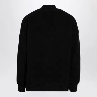 Rick Owens Drkshdw Bomber Over Jumbo Flight In Black