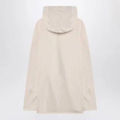Rick Owens Drkshdw Oversized Sweatshirt Hollywood Ivory In In Multi