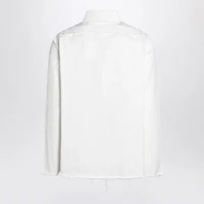 Rick Owens Drkshdw Shirt In With Print In White