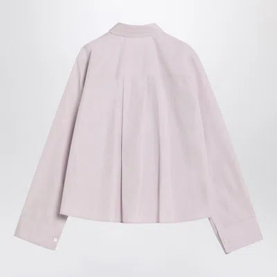 Loewe Anagram Embroidered Trapeze Shirt In Pink