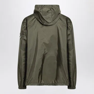 Prada Men's Military Jacket In Green