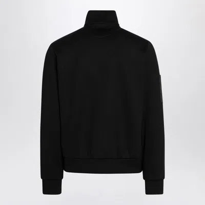 Prada Sweatshirt With Re-nylon Insert In Black