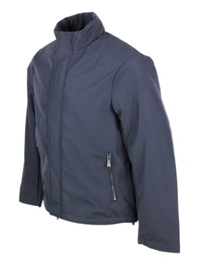 Armani Exchange Jackets In Blue