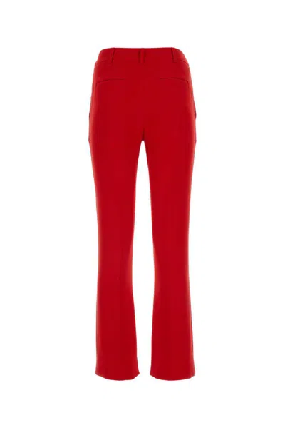 Valentino Garavani Pants In Red