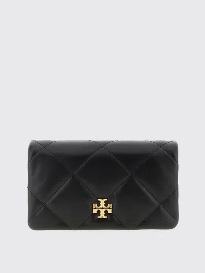 Tory Burch Kira Quilted Leather Crossbody Bag In Black