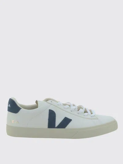 Veja ‘campo' Low Top Leather Sneakers In White