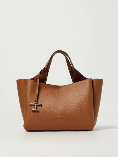 Tod's Mini Leather Bag In Brown