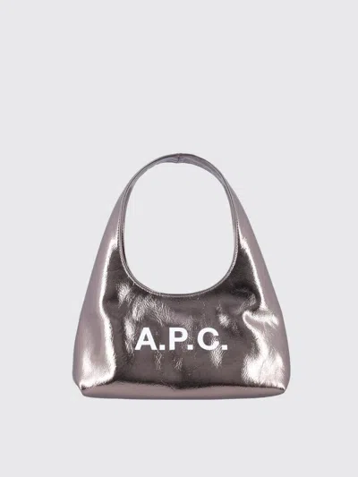 Apc A.p.c. Baby Ninon Shoulder Bag In Neutral