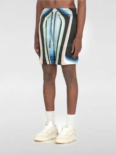 Casablanca Graphic Mountain Shorts In Multi