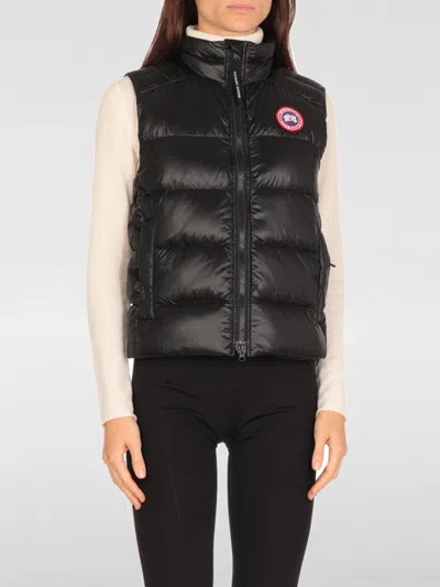 Canada Goose Cypress Quilted Recycled Ripstop Down Vest In Noir