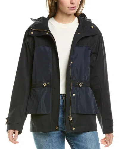 Mackage Navy Kaori-lvs Hybrid Jacket In Blue