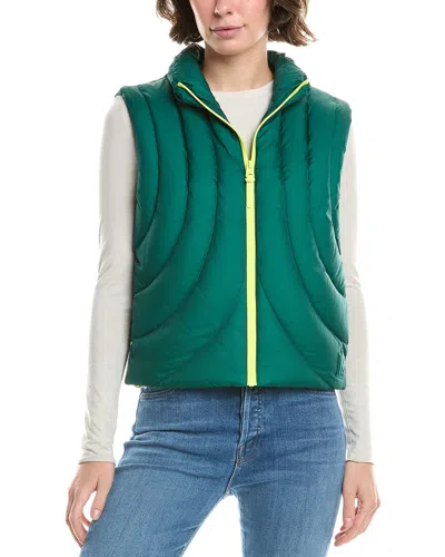 Mackage Adana Quilted Down Vest In Green