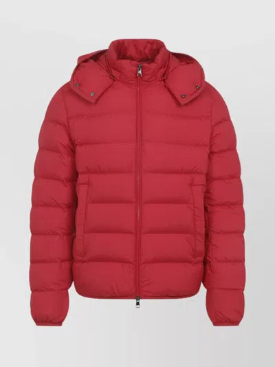 Moncler Hooded Padded Jacket Side Pockets