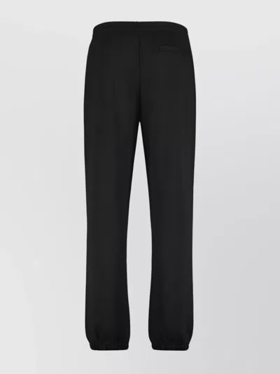 Moncler Grenoble Technical Poplin Ski Trousers In Black