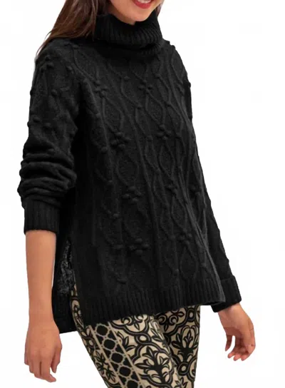 Gretchen Scott Knot Enough Sweater In Black In Black