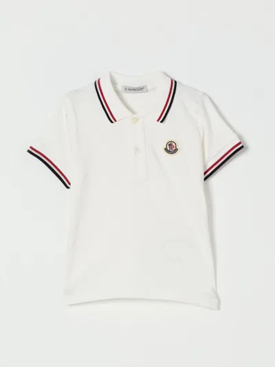 Moncler T-shirt  Kids Color White In White