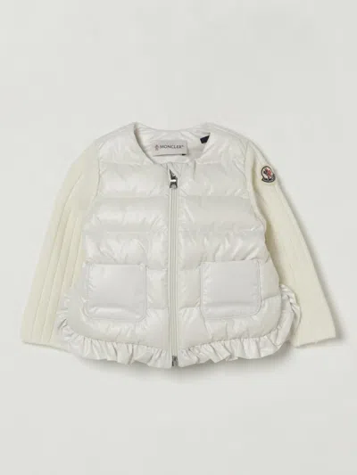 Moncler Jacket  Kids Color Beige In Sand