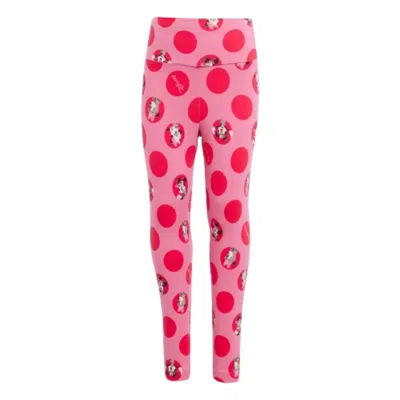 Adidas Originals (ps) Adidas X Disney Minnie Mouse Joggers Set 'grey Pink' In Multi