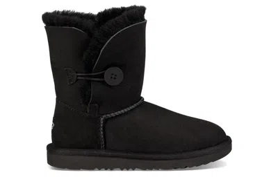 Ugg Bailey Button Ii Big Boys Snow Boots Black