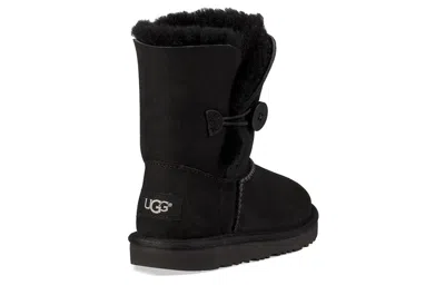 Ugg Bailey Button Ii Big Boys Snow Boots Black