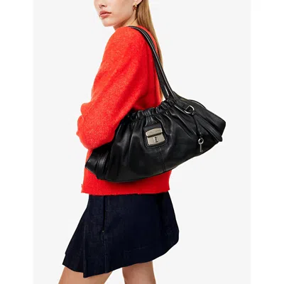 Marc Jacobs The Cristina Small Satchel Black Handbag In Black