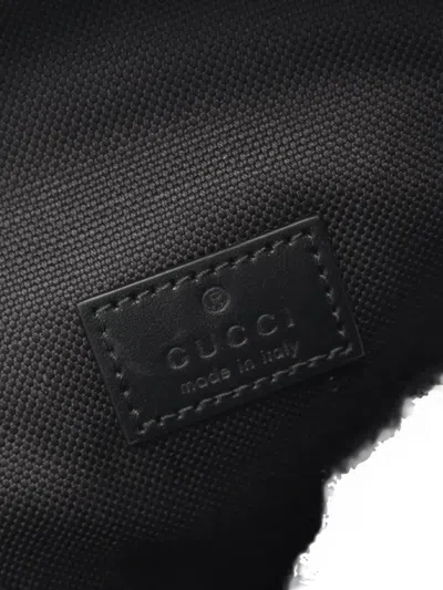 Pre-owned Gucci 2020s Small Gg Body Bag In Black