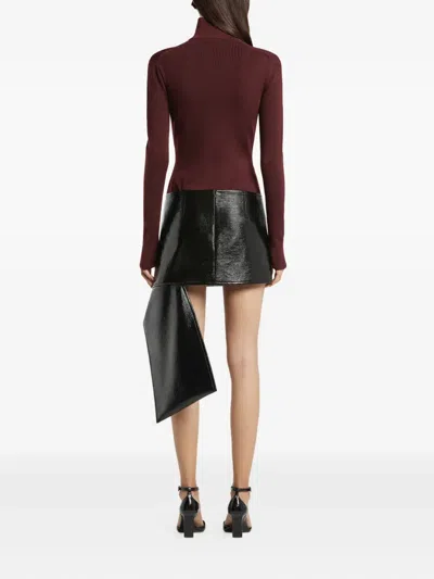 Courrèges Courreges Women Zip-up Sweater In Red