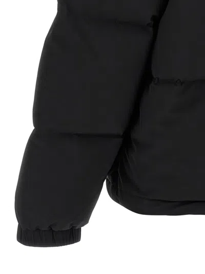Lacoste Water-repellent Down Jacket With Packable Hood Clothing In Black