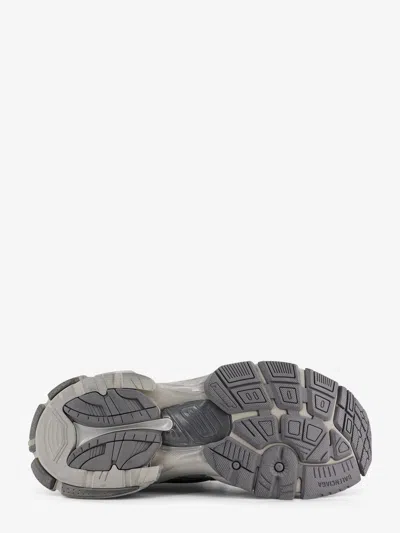 Balenciaga Runner 2.0 Sneakers Grey Silver In Animal Print