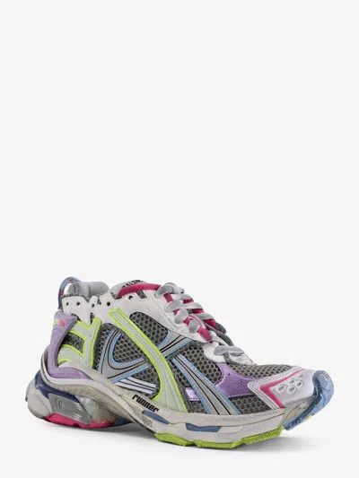 Balenciaga Runner Nylon And Mesh Sneakers In Multi