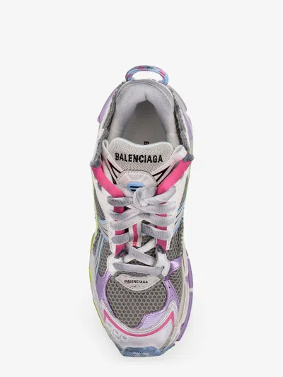 Balenciaga Runner Nylon And Mesh Sneakers In Multi