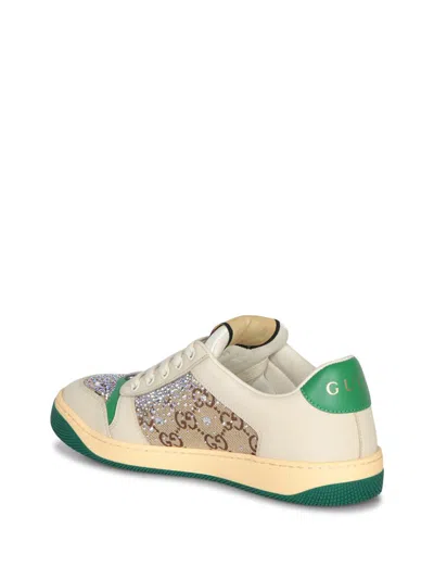Gucci Screener Sneakers Multicolor In Neutral