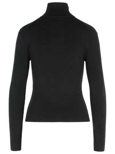 Courrèges Courregès Midnight Blue Wool Sweater In Blue