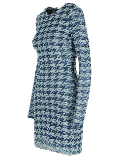 Diesel "m-halma" Dress In Blue