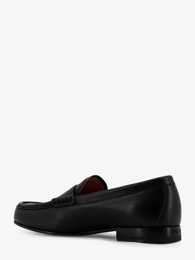 Dior Men Granvil Leather Loafers In Black