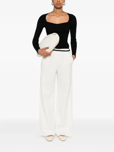 Maje Wool Sweater In Black