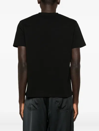Saint Laurent Cassandre T-shirt In Black